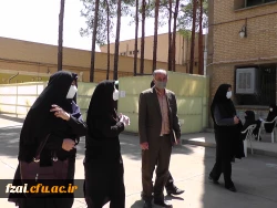 بازدید سرپرست مدیریت امورپردیس های استان اصفهان از فرایند مصاحبه پردیس فاطمه زهرا (س)