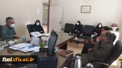 بازدید سرپرست مدیریت امورپردیس های استان اصفهان از فرایند مصاحبه پردیس فاطمه زهرا (س)