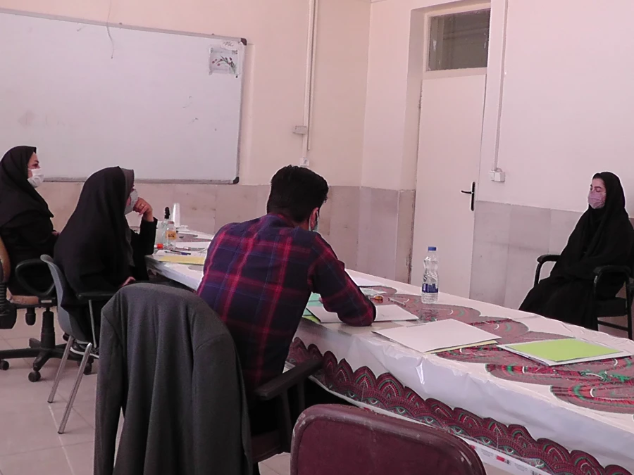 بازدید سرپرست مدیریت امورپردیس های استان اصفهان از فرایند مصاحبه پردیس فاطمه زهرا (س)