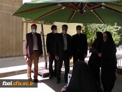 معاون پژوهش برنامه ریزی و توسعه منابع اداره کل آموزش و پرورش استان اصفهان مهندس میرپور از روند مصاحبه ی داوطلبین ورود به دانشگاه فرهنگیان در پردیس فاطمه الزهرا(س) بازدید کرد.