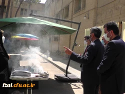 معاون پژوهش برنامه ریزی و توسعه منابع اداره کل آموزش و پرورش استان اصفهان مهندس میرپور از روند مصاحبه ی داوطلبین ورود به دانشگاه فرهنگیان در پردیس فاطمه الزهرا(س) بازدید کرد.