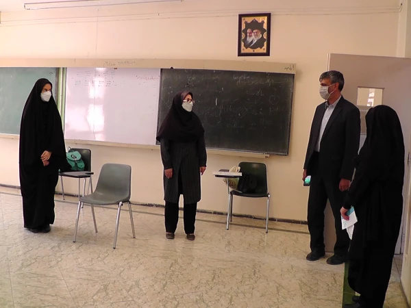 معاون پژوهش برنامه ریزی و توسعه منابع اداره کل آموزش و پرورش استان اصفهان مهندس میرپور از روند مصاحبه ی داوطلبین ورود به دانشگاه فرهنگیان در پردیس فاطمه الزهرا(س) بازدید کرد.