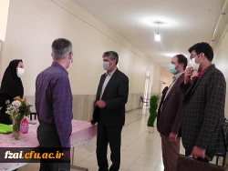 معاون پژوهش برنامه ریزی و توسعه منابع اداره کل آموزش و پرورش استان اصفهان مهندس میرپور از روند مصاحبه ی داوطلبین ورود به دانشگاه فرهنگیان در پردیس فاطمه الزهرا(س) بازدید کرد.