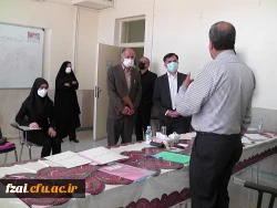 بازدیدمدیر کل آموزش و پرورش استان اصفهان به همراه سرپرست مدیریت امور پردیس های استان اصفهان از روند مصاحبه ی داوطلبین ورود به دانشگاه فرهنگیان در پردیس فاطمه زهرا(س)