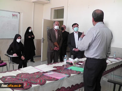 بازدیدمدیر کل آموزش و پرورش استان اصفهان به همراه سرپرست مدیریت امور پردیس های استان اصفهان از روند مصاحبه ی داوطلبین ورود به دانشگاه فرهنگیان در پردیس فاطمه زهرا(س)