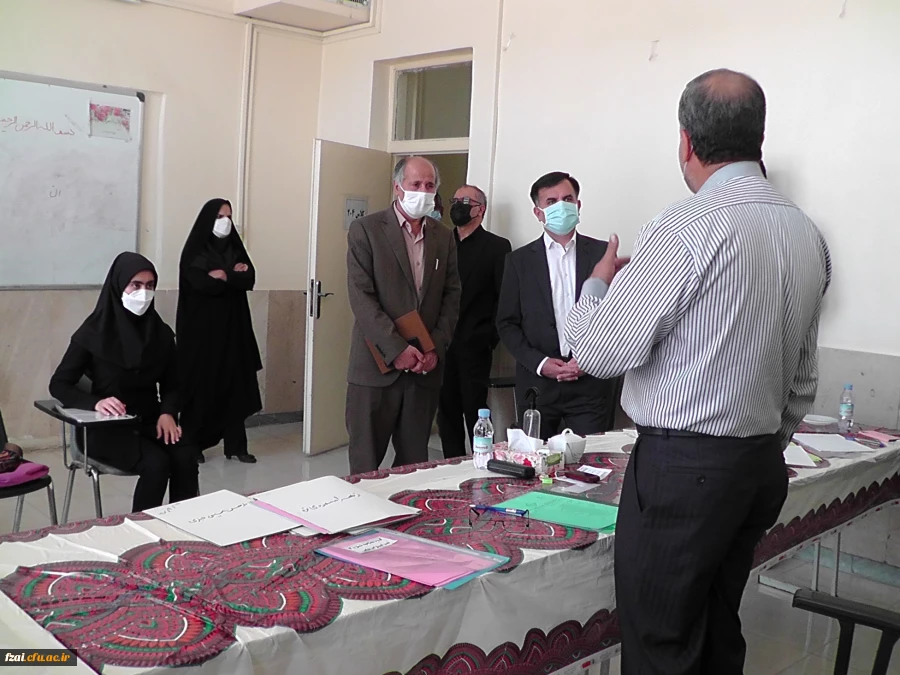 بازدیدمدیر کل آموزش و پرورش استان اصفهان به همراه سرپرست مدیریت امور پردیس های استان اصفهان از روند مصاحبه ی داوطلبین ورود به دانشگاه فرهنگیان در پردیس فاطمه زهرا(س)