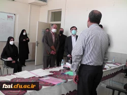 بازدیدمدیر کل آموزش و پرورش استان اصفهان به همراه سرپرست مدیریت امور پردیس های استان اصفهان از روند مصاحبه ی داوطلبین ورود به دانشگاه فرهنگیان در پردیس فاطمه زهرا(س)