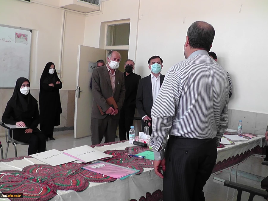 بازدیدمدیر کل آموزش و پرورش استان اصفهان به همراه سرپرست مدیریت امور پردیس های استان اصفهان از روند مصاحبه ی داوطلبین ورود به دانشگاه فرهنگیان در پردیس فاطمه زهرا(س)