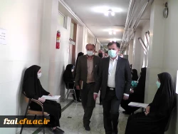 بازدیدمدیر کل آموزش و پرورش استان اصفهان به همراه سرپرست مدیریت امور پردیس های استان اصفهان از روند مصاحبه ی داوطلبین ورود به دانشگاه فرهنگیان در پردیس فاطمه زهرا(س)