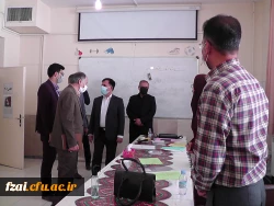 بازدیدمدیر کل آموزش و پرورش استان اصفهان به همراه سرپرست مدیریت امور پردیس های استان اصفهان از روند مصاحبه ی داوطلبین ورود به دانشگاه فرهنگیان در پردیس فاطمه زهرا(س)