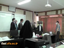 بازدیدمدیر کل آموزش و پرورش استان اصفهان به همراه سرپرست مدیریت امور پردیس های استان اصفهان از روند مصاحبه ی داوطلبین ورود به دانشگاه فرهنگیان در پردیس فاطمه زهرا(س)