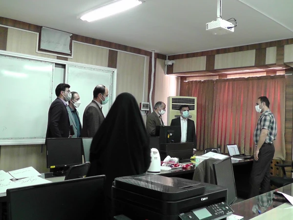 بازدیدمدیر کل آموزش و پرورش استان اصفهان به همراه سرپرست مدیریت امور پردیس های استان اصفهان از روند مصاحبه ی داوطلبین ورود به دانشگاه فرهنگیان در پردیس فاطمه زهرا(س)