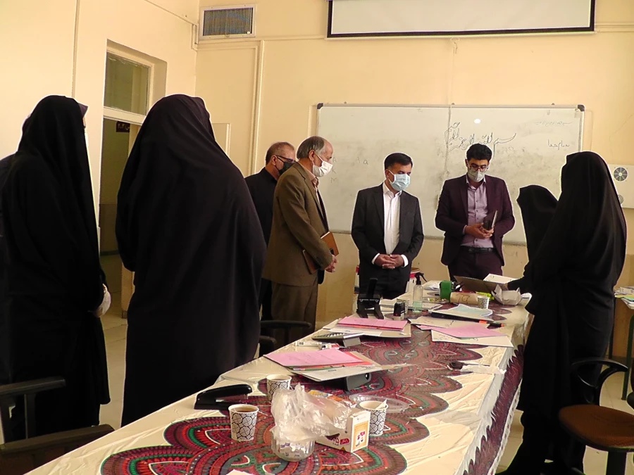 بازدیدمدیر کل آموزش و پرورش استان اصفهان به همراه سرپرست مدیریت امور پردیس های استان اصفهان از روند مصاحبه ی داوطلبین ورود به دانشگاه فرهنگیان در پردیس فاطمه زهرا(س)