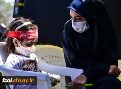 برپایی موکب بسیج دانشجویی دانشگاه فرهنگیان استان  اصفهان در مسیر گلستان شهدای اصفهان مصادف با اربعین حسینی سال 1400