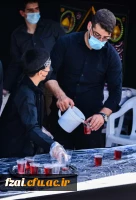 برپایی موکب بسیج دانشجویی دانشگاه فرهنگیان استان  اصفهان در مسیر گلستان شهدای اصفهان مصادف با اربعین حسینی سال 1400