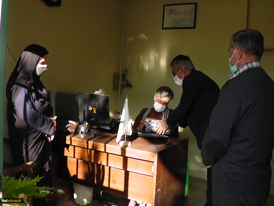 به مناسبت روز جهانی معلولین تقدیر و تشکر از کارمند پرتلاش پردیس فاطمه زهرا (س) اصفهان