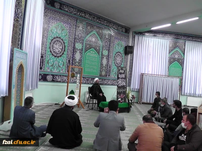 مراسم عزاداری حضرت فاطمه زهرا(س) در پردیس فاطمه زهرا (س)برگزار گردید.