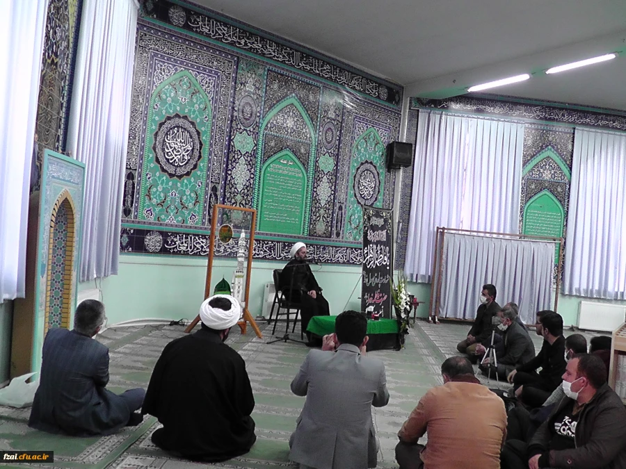 مراسم عزاداری حضرت فاطمه زهرا(س) در پردیس فاطمه زهرا (س)برگزار گردید.