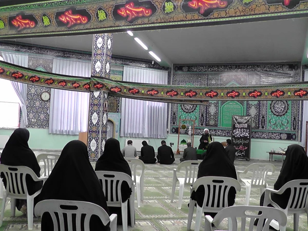 مراسم عزاداری حضرت فاطمه زهرا(س) در پردیس فاطمه زهرا (س)برگزار گردید.