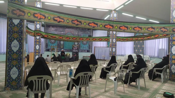 مراسم عزاداری حضرت فاطمه زهرا(س) در پردیس فاطمه زهرا (س)برگزار گردید.