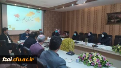 جلسه شورای اداری پردیس فاطمه زهرا (س) روز سه شنبه 5 بهمن ماه 