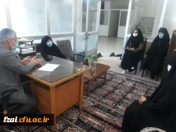 بازدید سرپرست  پردیس فاطمه زهرا (س)  از قسمت های  مختلف  خوابگاه