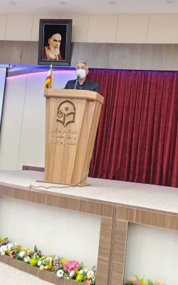 شروع آموزش حضوری دانشجویان و مراسم استقبال از آن ها در پردیس فاطمه زهرا (س) اصفهان