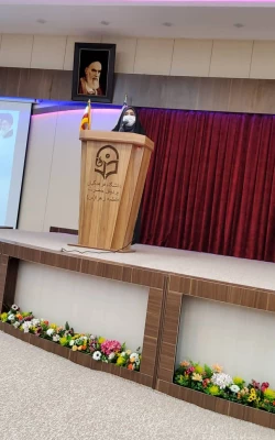 شروع آموزش حضوری دانشجویان و مراسم استقبال از آن ها در پردیس فاطمه زهرا (س) اصفهان