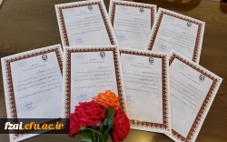 تقدیر از دانشجویان برتر علمی رشته آموزش ابتدایی به مناسبت دهه سرآمدی آموزش پردیس فاطمه زهرا (س) اصفهان