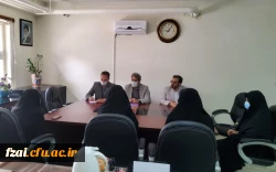 بازدید ناظرین سنجش از بخش های مختلف فرهنگی پردیس فاطمه زهرا (س) اصفهان