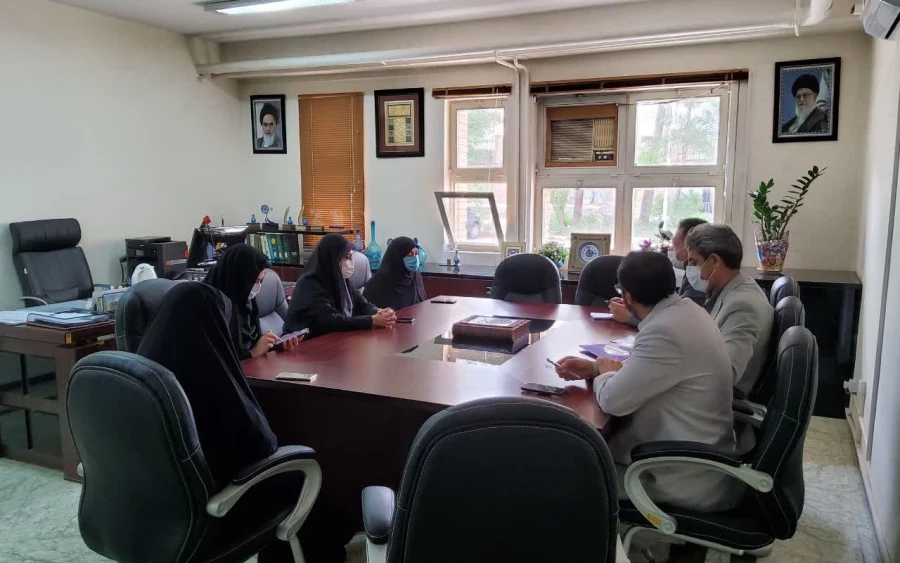 بازدید ناظرین سنجش از بخش های مختلف فرهنگی پردیس فاطمه زهرا (س) اصفهان