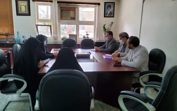 بازدید ناظرین سنجش از بخش های مختلف فرهنگی پردیس فاطمه زهرا (س) اصفهان