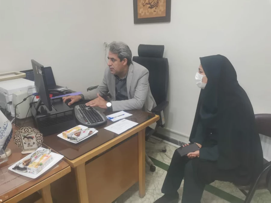 بازدید ناظرین سنجش از بخش های مختلف فرهنگی پردیس فاطمه زهرا (س) اصفهان