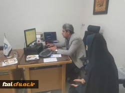 بازدید ناظرین سنجش از بخش های مختلف فرهنگی پردیس فاطمه زهرا (س) اصفهان