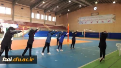 ورزش صبحگاهی در جهت نشاط و شادابی سرای دانشجویی و سلامت جسم و روان دانشجویان