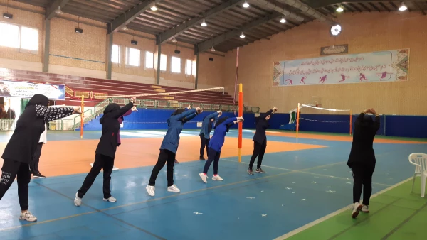 ورزش صبحگاهی در جهت نشاط و شادابی سرای دانشجویی و سلامت جسم و روان دانشجویان