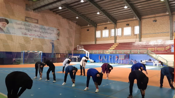 ورزش صبحگاهی در جهت نشاط و شادابی سرای دانشجویی و سلامت جسم و روان دانشجویان