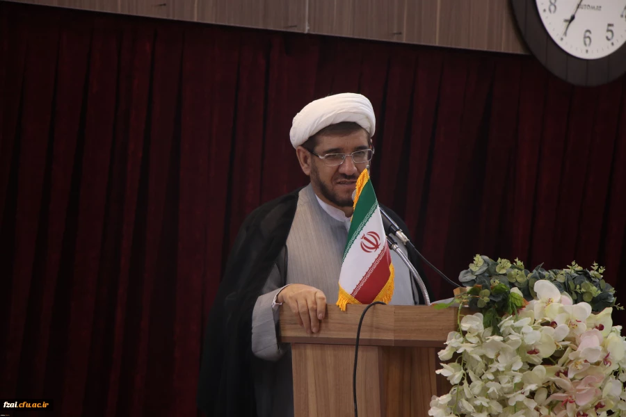 مراسم تکریم و معارفه مسئول دفتر نمایندگی نهاد مقام معظم رهبری در دانشگاه فرهنگیان استان اصفهان