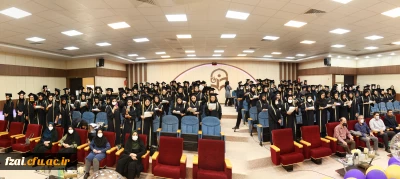 دانشگاه فرهنگیان پردیس فاطمه زهرا (س) اصفهان:
آیین دانش آموختگی دانشجومعلمان  پردیس فاطمه زهرا (س) برگزار شد.