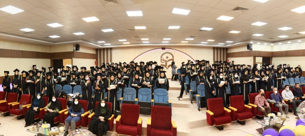 دانشگاه فرهنگیان پردیس فاطمه زهرا (س) اصفهان:
آیین دانش آموختگی دانشجومعلمان  پردیس فاطمه زهرا (س) برگزار شد.