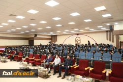 دانشگاه فرهنگیان پردیس فاطمه زهرا (س) اصفهان:
آیین دانش آموختگی دانشجومعلمان  پردیس فاطمه زهرا (س) برگزار شد.