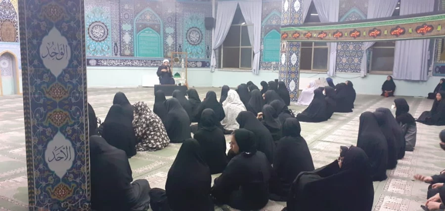 برگزاری مراسم عزاداری امام حسین علیه السلام و  قرائت زیارت عاشورا  