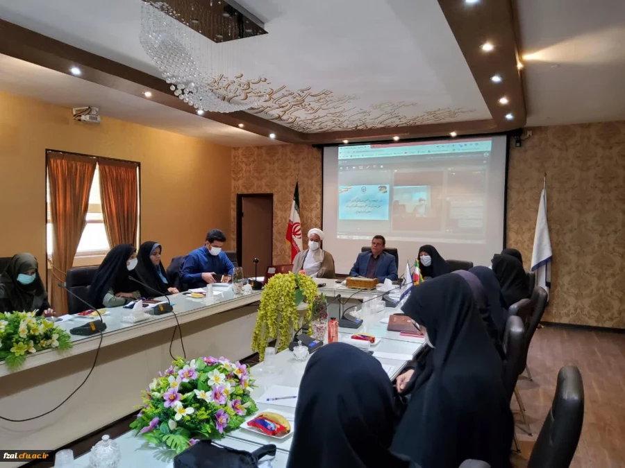 حضور  دکتر کجباف مدیریت محترم امور پردیس های استان اصفهان در جمع  اعضاِ هیات علمی و ماموران آموزشی