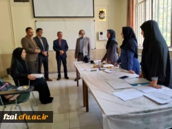 آغاز مصاحبه حضوری با رعایت پروتکل های بهداشتی از 5 شهریور 1401 پردیس فاطمه زهرا (س) اصفهان به روایت تصویر 