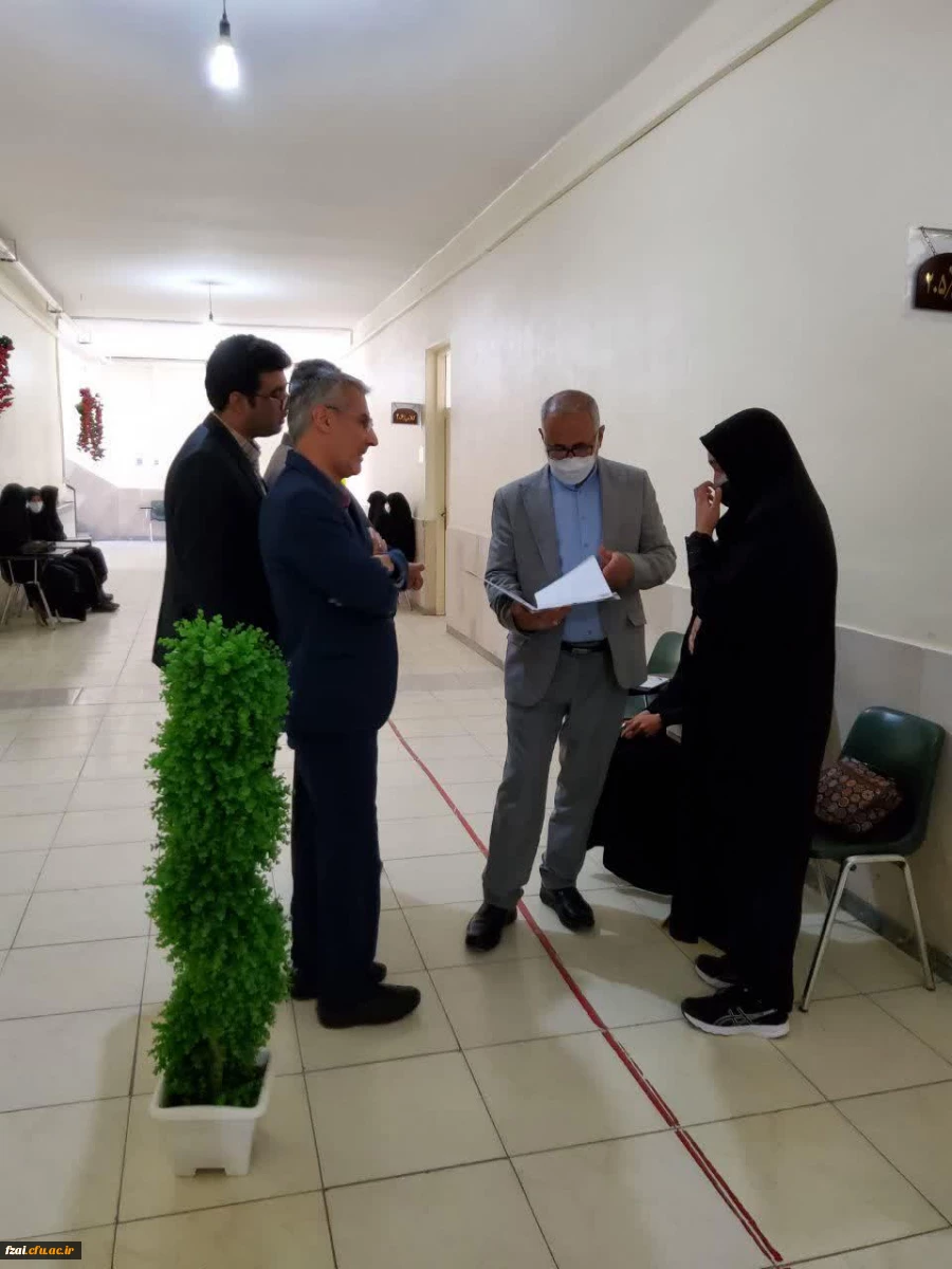 آغاز مصاحبه حضوری با رعایت پروتکل های بهداشتی از 5 شهریور 1401 پردیس فاطمه زهرا (س) اصفهان به روایت تصویر 