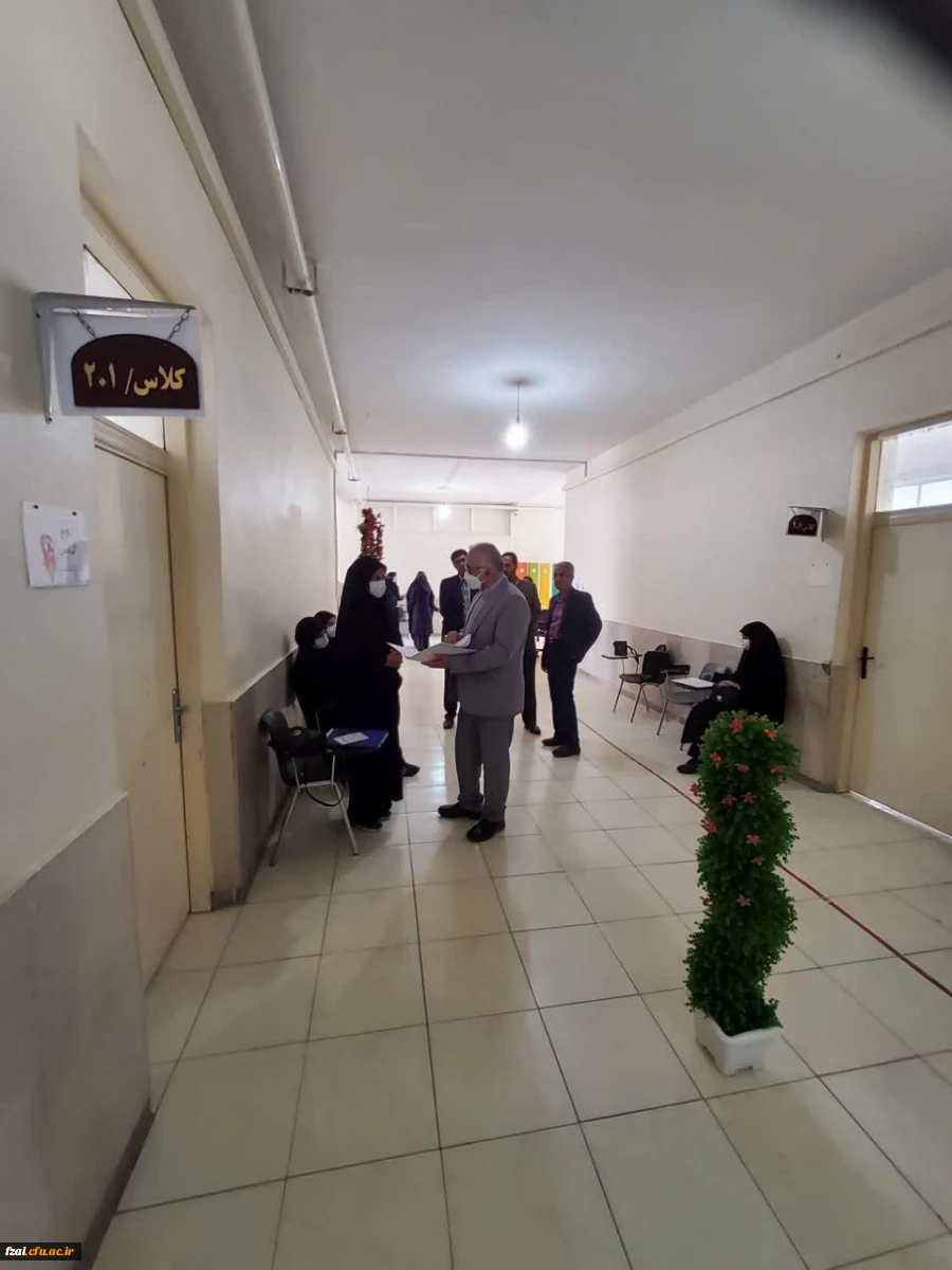 آغاز مصاحبه حضوری با رعایت پروتکل های بهداشتی از 5 شهریور 1401 پردیس فاطمه زهرا (س) اصفهان به روایت تصویر 