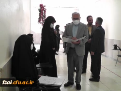 بازدید معاونت اداره کل آموزش و پرورش از روند برگزاری مصاحبه داوطلبان ورود به دانشگاه فرهنگیان پردیس فاطمه زهرا (س) اصفهان