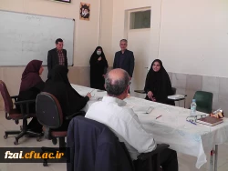 سرپرست دانشگاه فرهنگیان اصفهان از فرایند برگزاری مصاحبه داوطلبان ورود به  دانشگاه فرهنگیان از پردیس فاطمه زهرا (س) اصفهان بازدید کرد