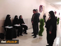 سرپرست دانشگاه فرهنگیان اصفهان از فرایند برگزاری مصاحبه داوطلبان ورود به  دانشگاه فرهنگیان از پردیس فاطمه زهرا (س) اصفهان بازدید کرد