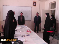 سرپرست دانشگاه فرهنگیان اصفهان از فرایند برگزاری مصاحبه داوطلبان ورود به  دانشگاه فرهنگیان از پردیس فاطمه زهرا (س) اصفهان بازدید کرد